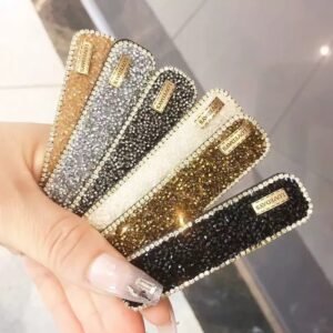 hair-clip premium alloy crystal hair clip, sparkling rhinestone “starry sky” hair accessory, korean elegant style