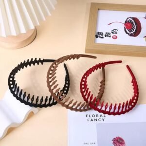 hair-band lazy hair braiding headband, 2023 new short hair styling tool, fringe clip & hair accessory for women